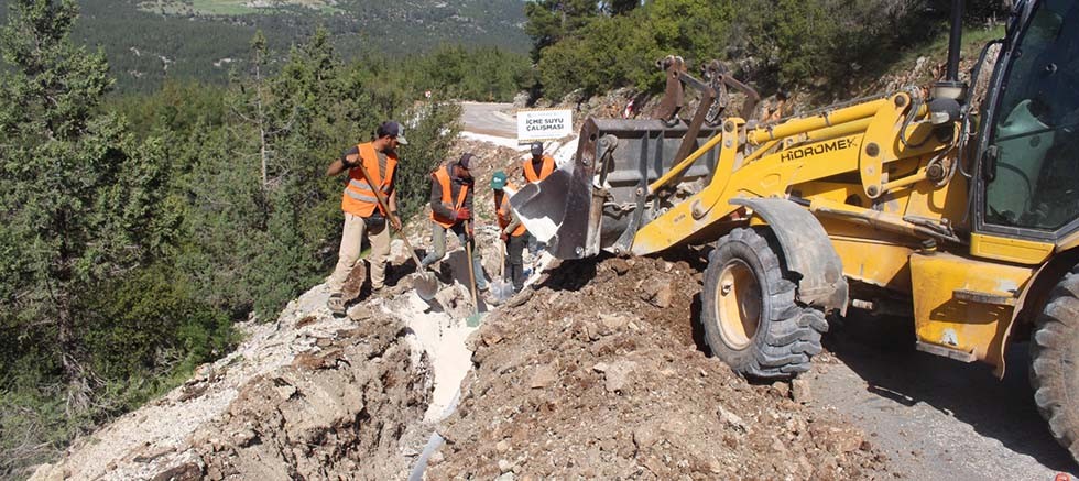 ASAT’tan Korkuteli’de 28 kilometrelik içme suyu çalışması 