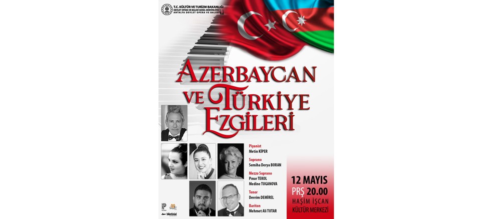 Azerbaycan ve Türkiye ezgileri Antalya DOB sahnesinde yankılanacak