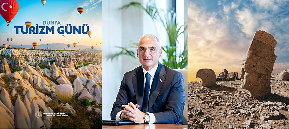 Bakan Ersoy'dan Dünya Turizm Günü mesajı