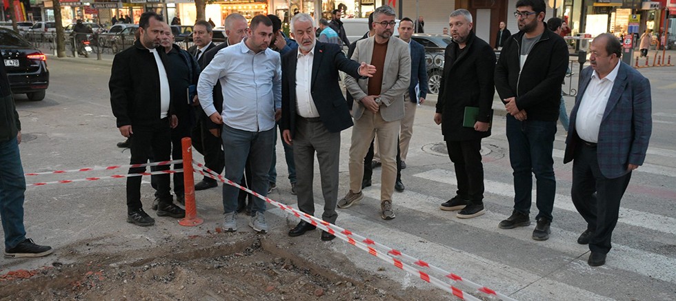 Başkan Başdeğirmen: “Cumhuriyet Caddesi daha modern hale gelecek”