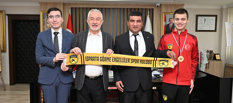 Başkan Başdeğirmen: “Görme engelli sporcularımızın başarılarıyla gurur duyuyoruz”