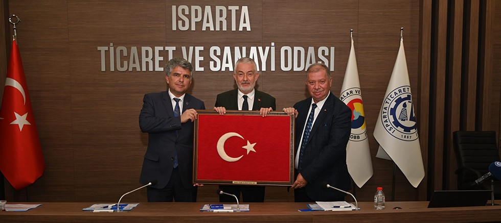 Başkan Başdeğirmen, ITSO Meclis Toplantısı’na konuk oldu