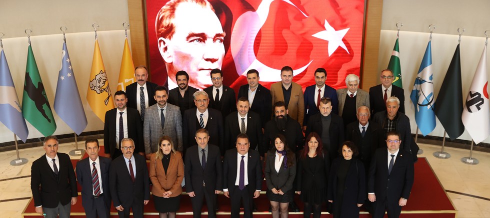 Başkan Böcek, Antalya Meslek Odaları Başkanlarıyla buluştu