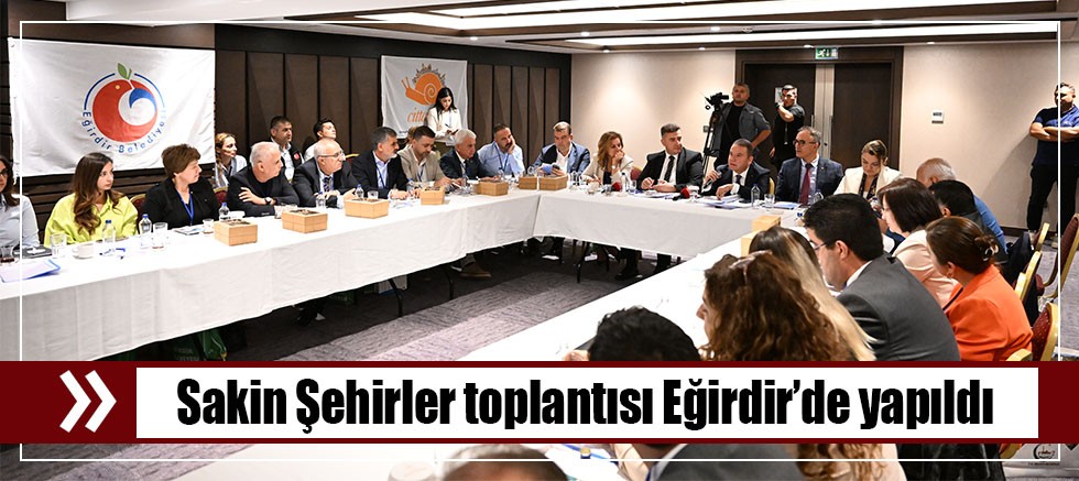 Başkan Böcek: “Cittaslow şehirlerin tanıtımına önemli katkı sağlıyor”