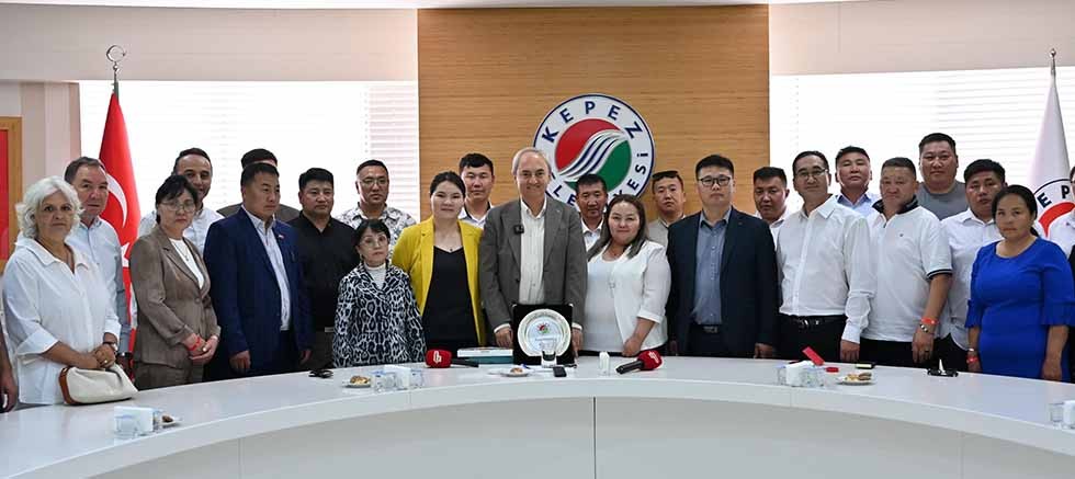 Başkan Kocagöz’e, Moğol heyetinden ziyaret
