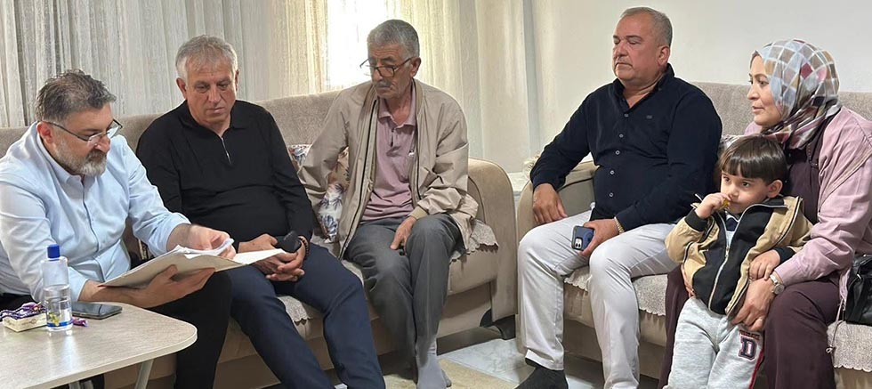 Başkan Kumbul ve AK Parti Serik Teşkilatı'ndan aile ziyaretleri