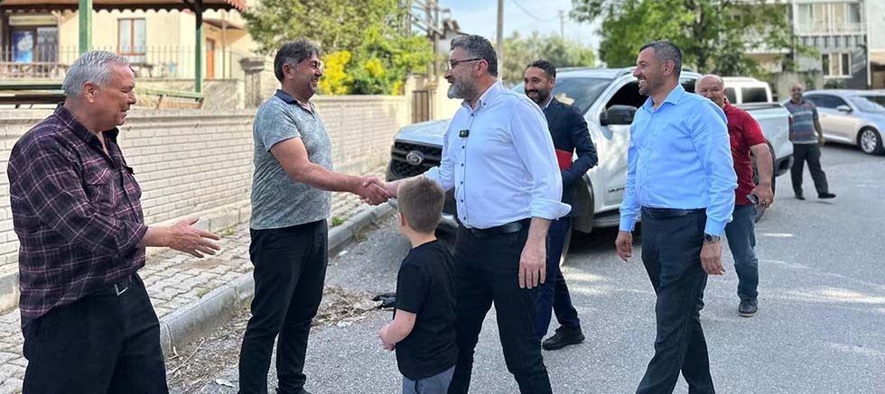 Başkan Söker ve Başkan Kumbul sahada