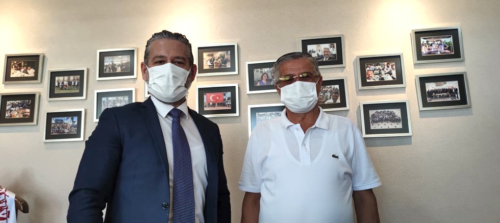 Başkan Topaloğlu, Antalya Havalimanı Müdürü Varol'u ziyaret etti
