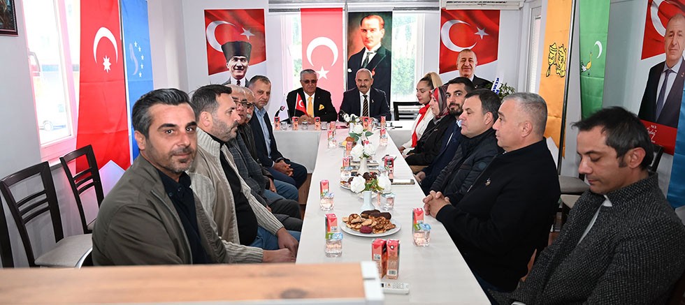 Başkan Topaloğlu'ndan Zafer Partisi’ne hayırlı olsun ziyareti