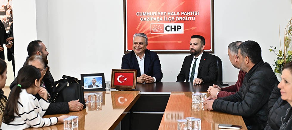 Başkan Uysal’dan Gazipaşa ziyareti