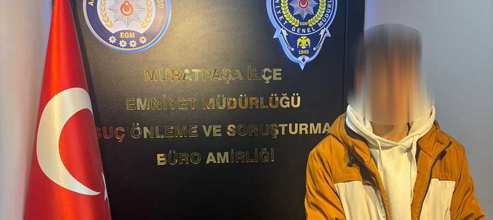 Bisiklet süren kişiyi tehdit eden maskeli şahıs yakalandı