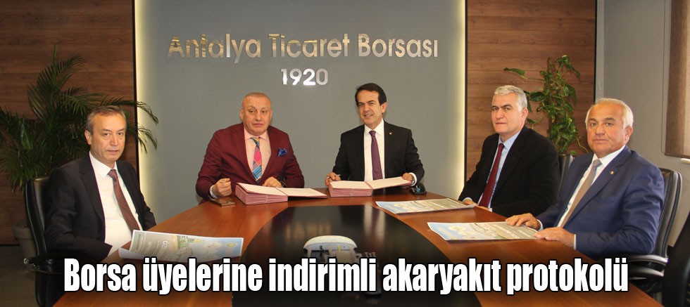 Borsa üyelerine indirimli akaryakıt protokolü