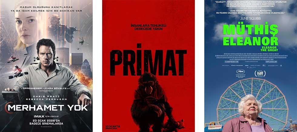 Bu Cuma Vizyonda Yer Alacak  Filmler Belli Oldu