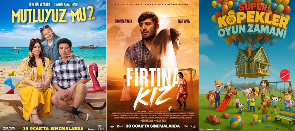 Bu Cuma Vizyonda Yer Alacak  Filmler Belli Oldu