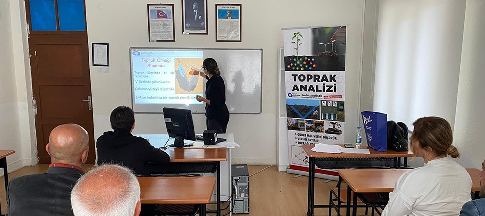 Büyükşehir’de tarımsal eğitimler sürüyor