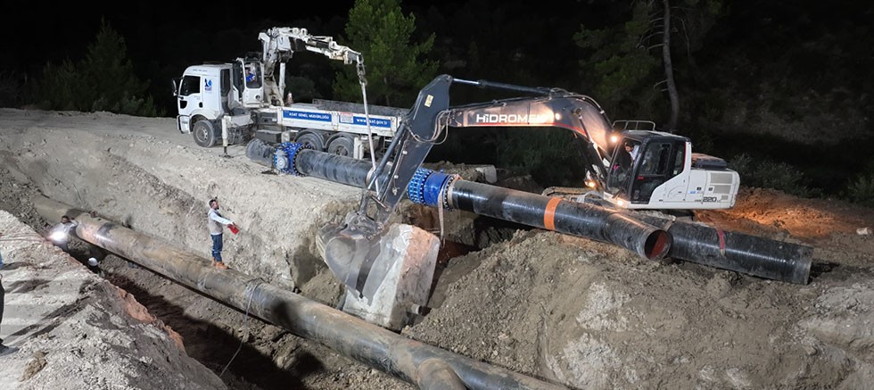 Büyükşehir’den Alanya’nın içme suyu altyapısına güçlü dokunuş