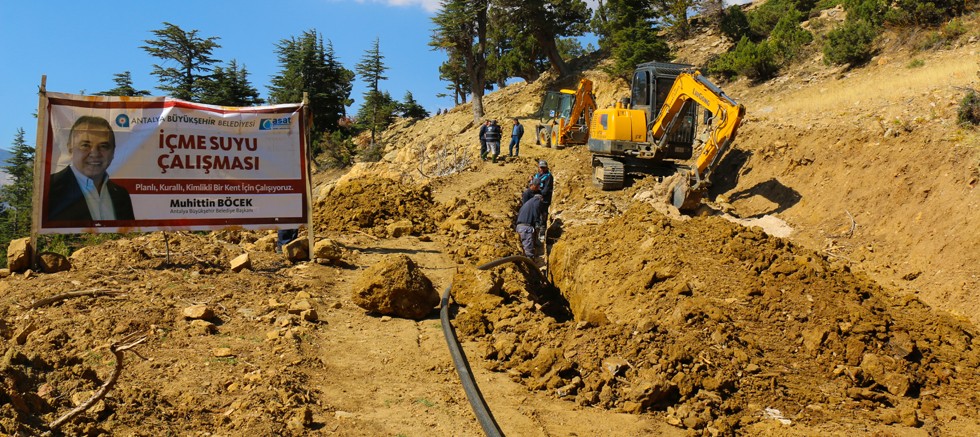 Büyükşehir’den Bedan Mahallesi’ne 50 tonluk içme suyu deposu