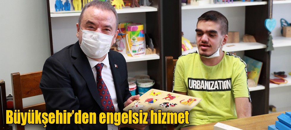 Büyükşehir’den engelsiz hizmet