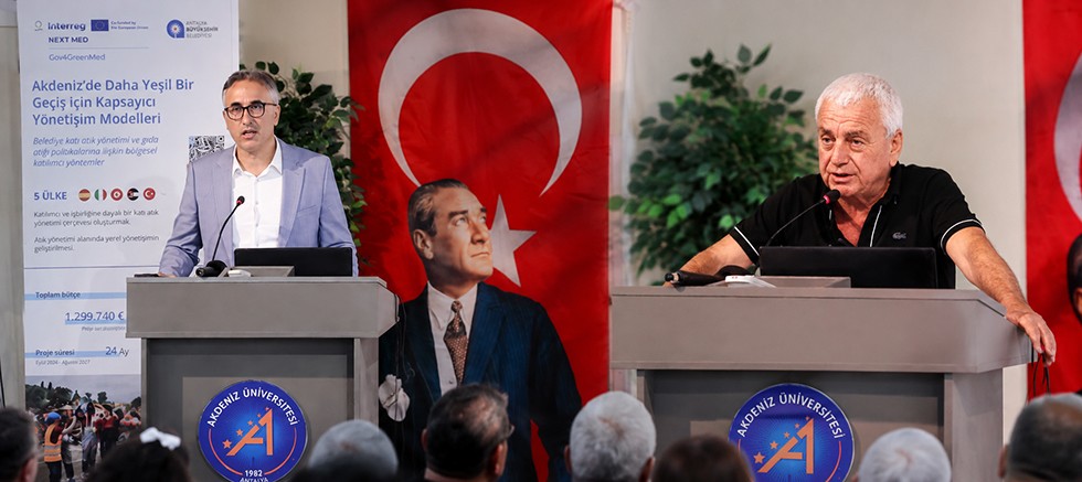 Büyükşehir’den Finike’de “Yeşil Geçiş İçin Ortak Akıl Çalıştayı ”