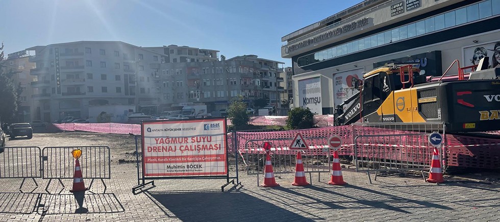 Büyükşehir’den Gazipaşa’ya 35 milyon TL’lik altyapı yatırımı 