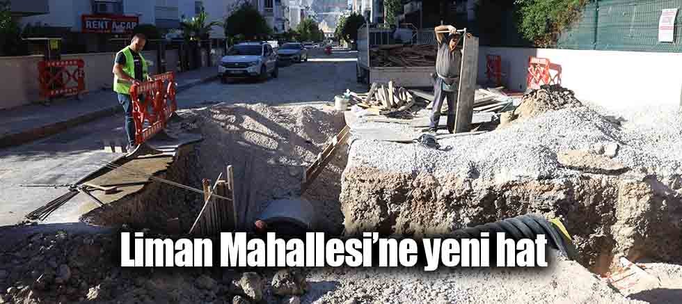 Büyükşehir’in yağmur suyu hattı çalışmaları devam ediyor