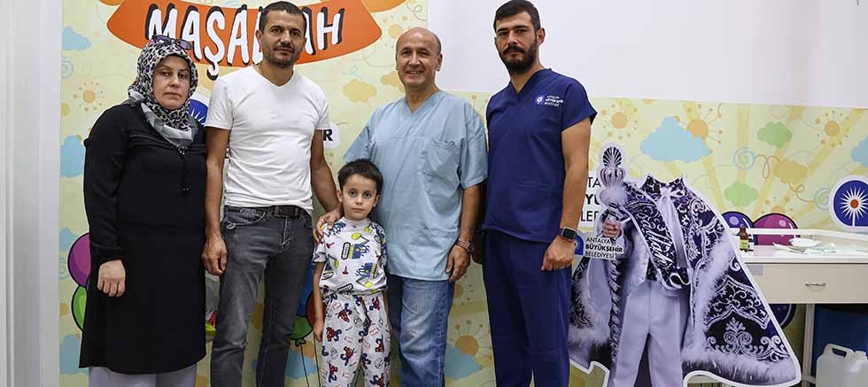 Büyükşehirden ücretsiz ve steril ortamda sünnet hizmeti