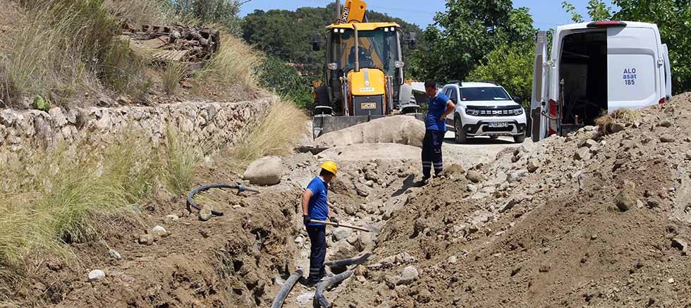Çamyuva Mahallesi'nde içme ve sulama suyu sorununa çifte çözüm  