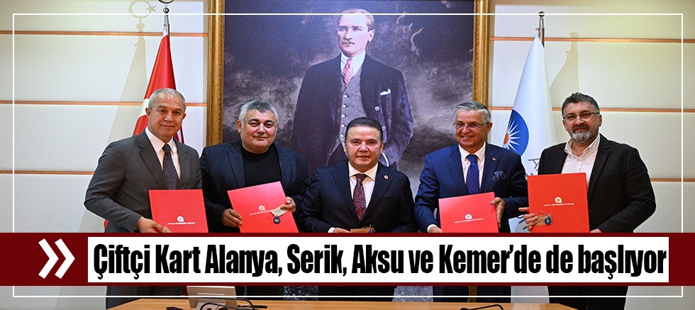 Çevre Dostu Çiftçi Kart projesi 4 ilçede daha hayata geçiyor 