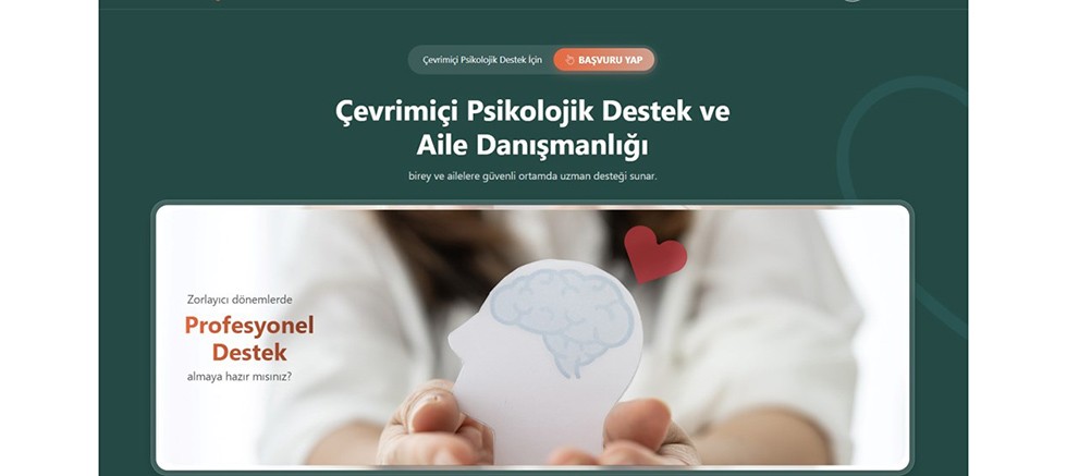 Çevrimiçi Psikolojik Destek ve Aile Danışmanlığı Hizmeti 7 İlde Pilot Uygulama Olarak Başlatıldı