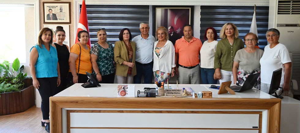 CHP İl Kadın Kolları Başkanı Deveci’den Başkan Topaloğlu’na ziyaret