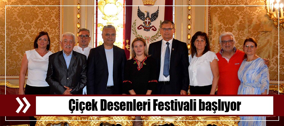 Çiçek Desenleri Festivali başlıyor
