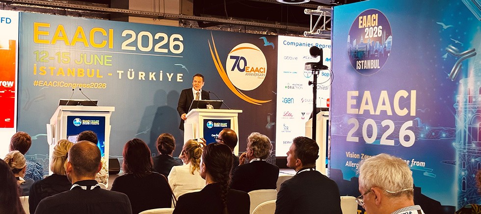 Çığır açan tedavilere hasta erişimi EAACI 2026 Yıllık Kongresi'nde ele alındı