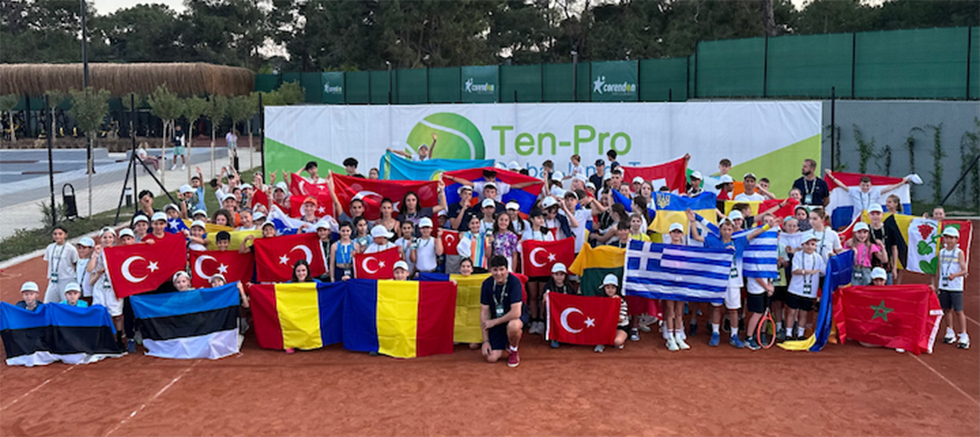 Corendon Tennis Club Kemer, Uluslararası TEN PRO – Turkish Bowl Tenis Turnuvası ile açıldı 