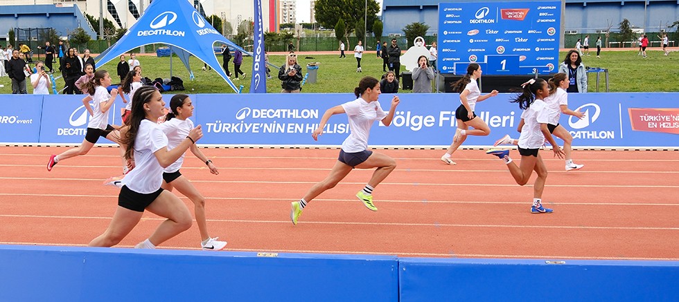 “Decathlon Türkiye’nin En Hızlısı” Atletizm Yarışlarının Antalya Bölge Finalleri Gerçekleşti