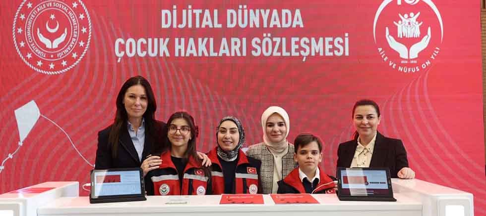 “Dijital Dünyada Çocuk Hakları Sözleşmesi”nin imza sayısı 300 Bini Aştı