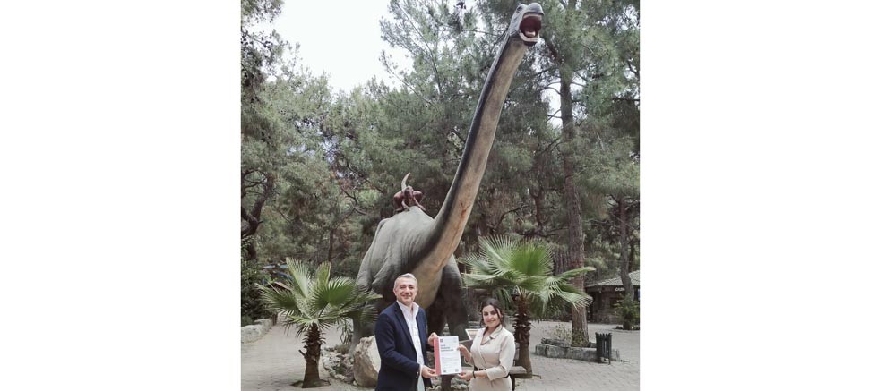 Dinopark'a Güvenli Turizm Sertifikası