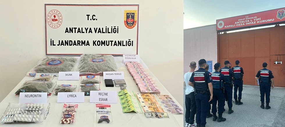 Döşemealtı İlçesinde Uyuşturucu Operasyonu