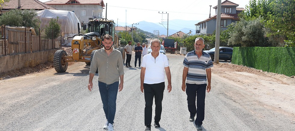 Döşemealtı’nda Yol Çalışmaları Aralıksız Sürüyor