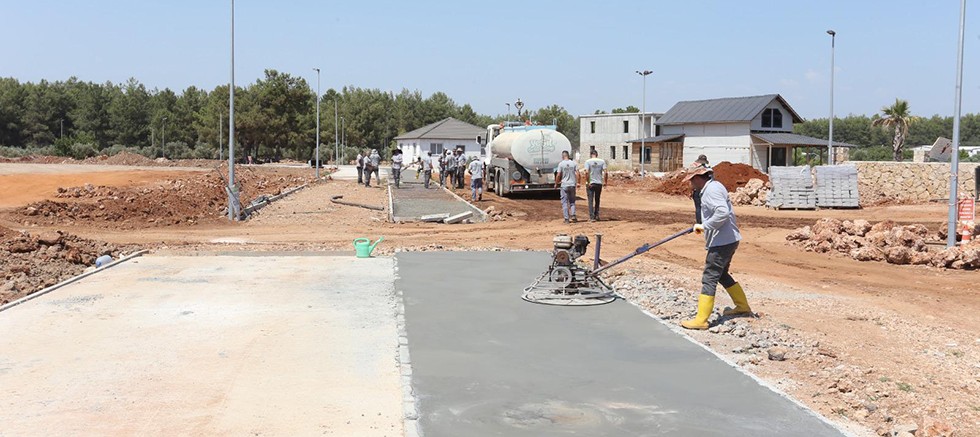 Duacı Gençlik Parkı’nda hummalı çalışma