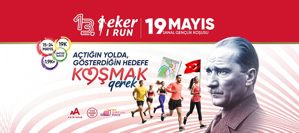Eker I Run 19 Mayıs Sanal Gençlik Koşusu başladı