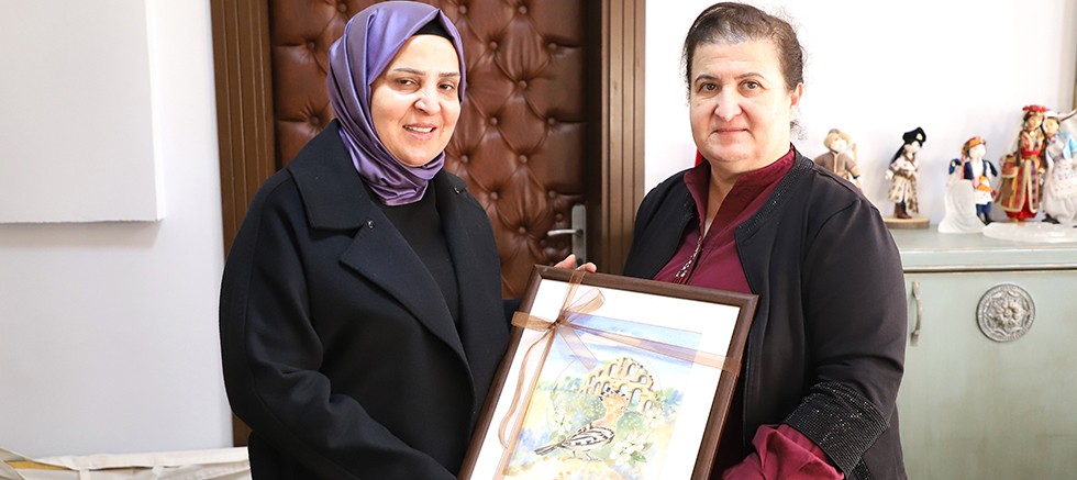 Emine Yıldırım'dan Antalya Olgunlaşma Enstitüsü'ne ziyaret