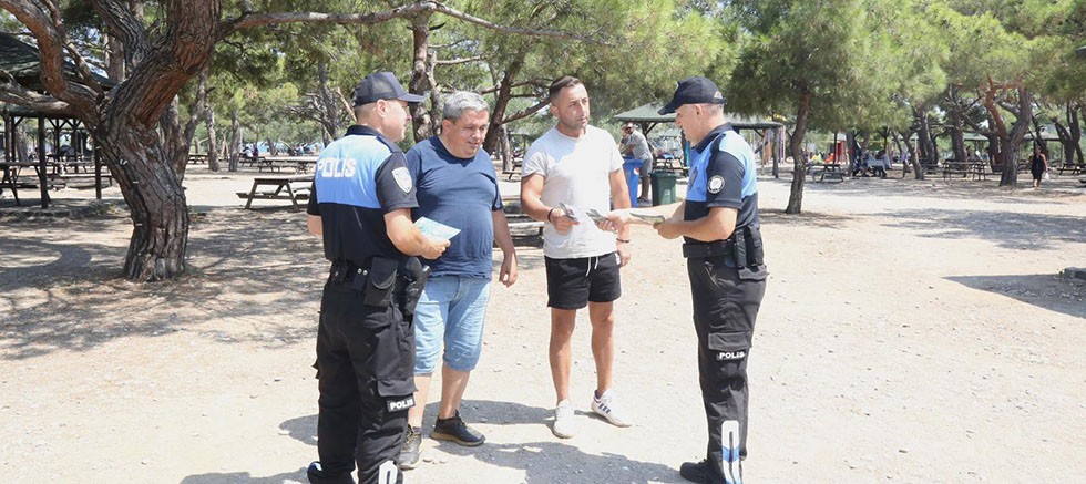 Emniyetin bilgilendirme çalışmaları devam ediyor