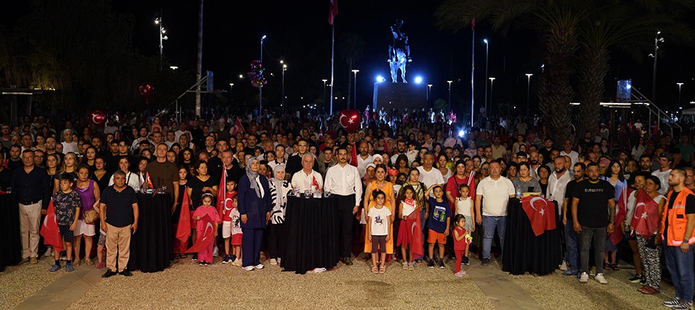 Finike’de 30 Ağustos Zafer Bayramı coşkuyla kutlandı