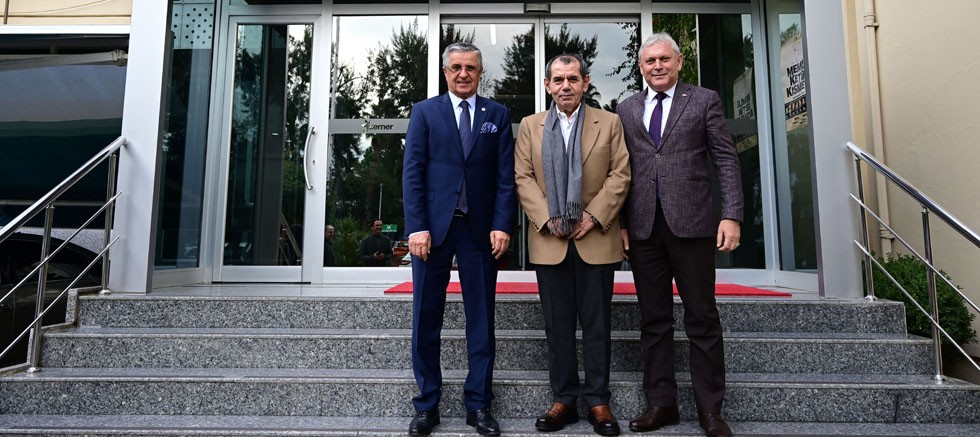 Galatasaray Başkanı Dursun Özbek Kemer Belediyesi’nde