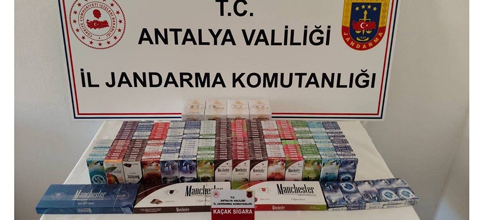 Gazipaşa İlçesinde Kaçak Tütün ve Sigara Operasyonu