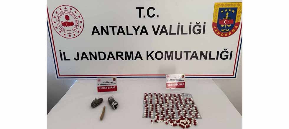  Gazipaşa İlçesinde Uyuşturucu Operasyonu