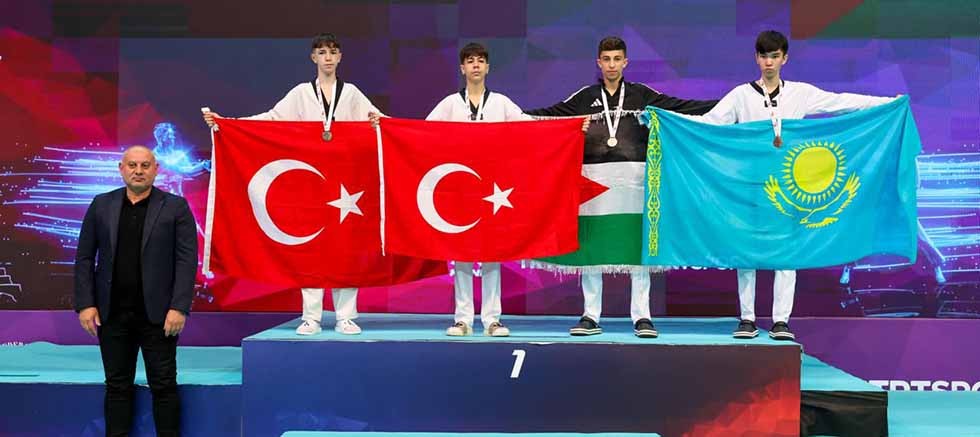 Genç erkekler 1 altın, 4 gümüş ve 12 bronz madalya aldı