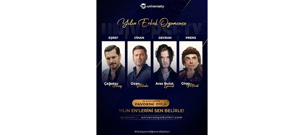 Gençler Bu Yıl Türkiye’nin En Başarılı Erkek Oyuncusunu Seçiyor