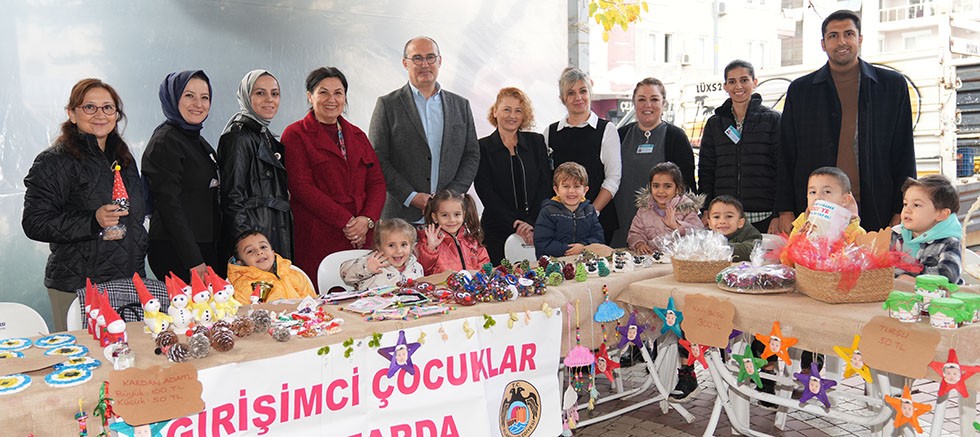 Girişimci çocuklardan SMA'lı Burçe Bebek'e destek