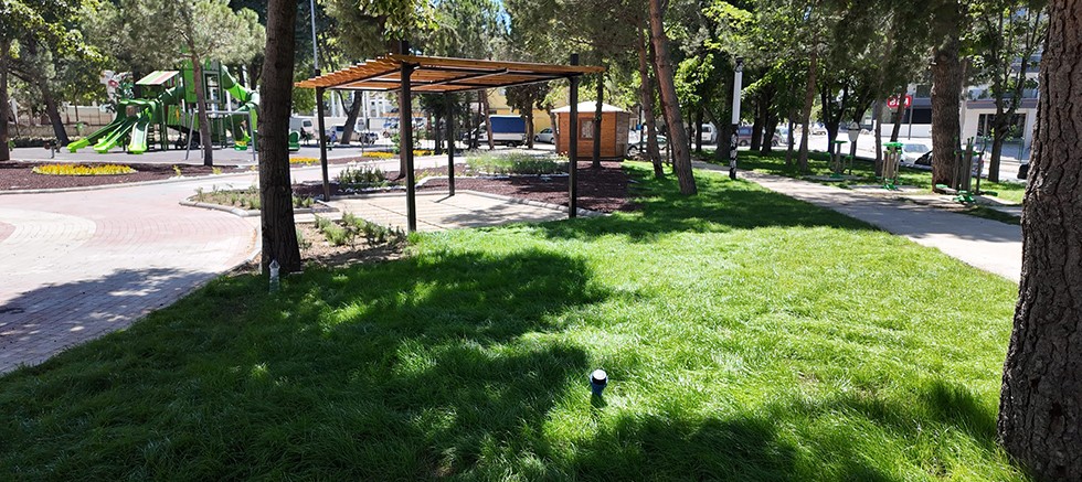 Gülistan park ve yaşam alanı tamamlandı